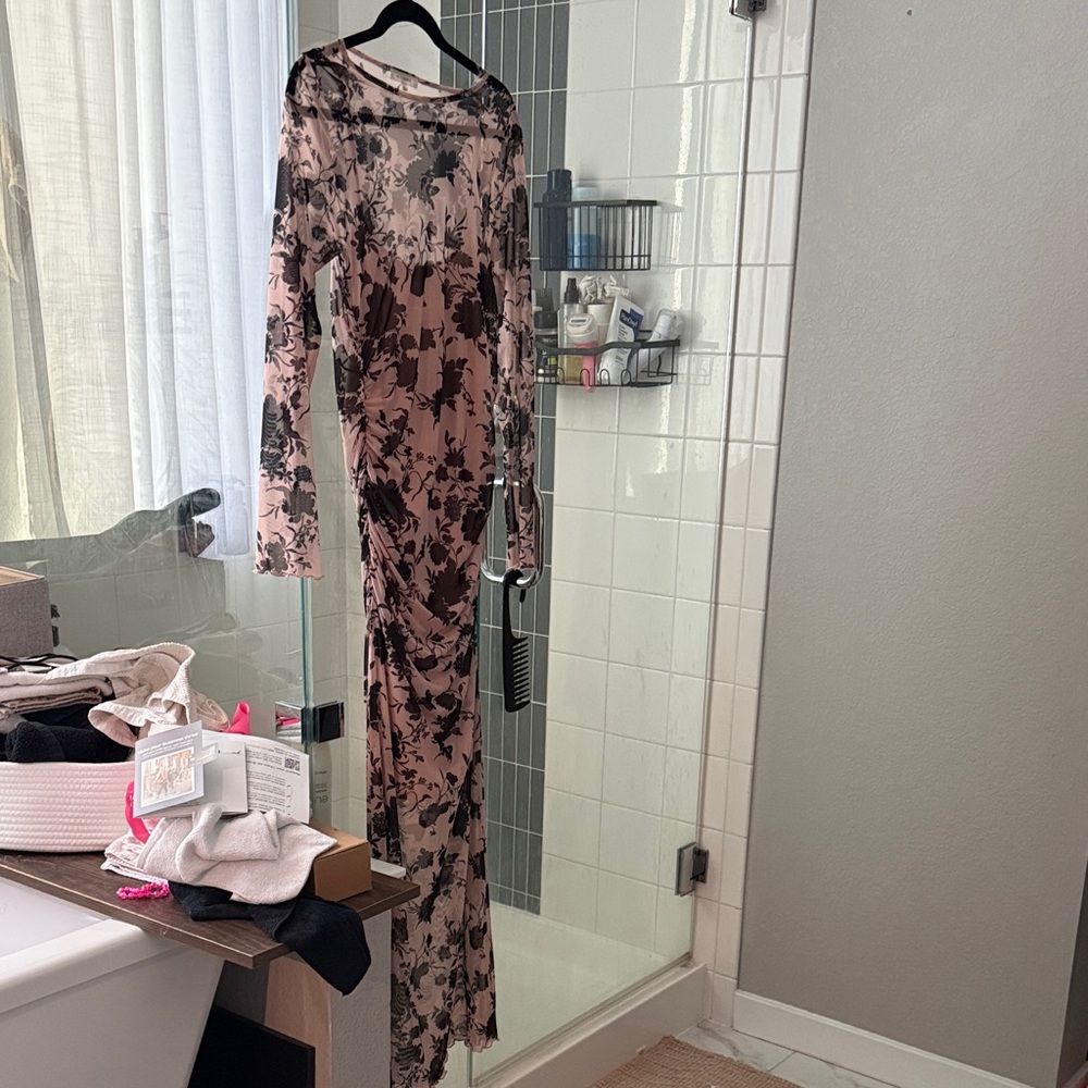 Floral Long Sleeve Dress